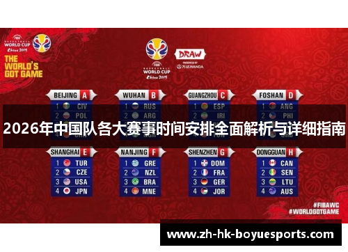 2026年中国队各大赛事时间安排全面解析与详细指南 2026年中国队各大赛事时间安排全面解析与详细指南