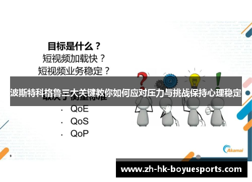 波斯特科格鲁三大关键教你如何应对压力与挑战保持心理稳定