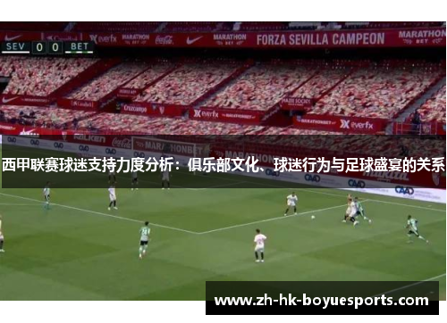 西甲联赛球迷支持力度分析:俱乐部文化、球迷行为与足球盛宴的关系 西甲联赛球迷支持力度分析:俱乐部文化、球迷行为与足球盛宴的关系